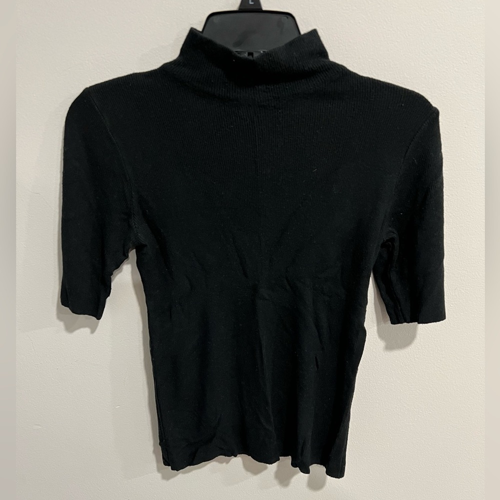 Dreamers Ribbed Mock Neck Top